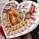 Подарунковий набір бокс серце з цукерками та чашкою солодкий подарунок з іграшкою 1177 фото 3