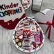 Подарунковий набір бокс kinder з цукерками та нутелою 1059 фото 5
