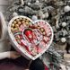 Новорічний солодкий подарунковий набір бокс із солодощами Kinder чашкою та печивом 1130 фото 2