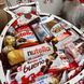 Новогодний подарочный набор бокс под подушку на Николая с конфетами нутеллой и носками 1123 фото 3